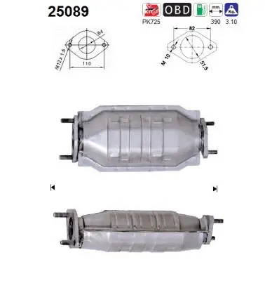 Catalytic Converter (25089)