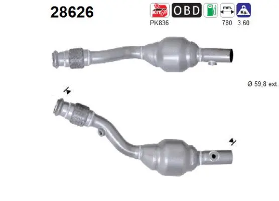 Catalytic Converter (28626)