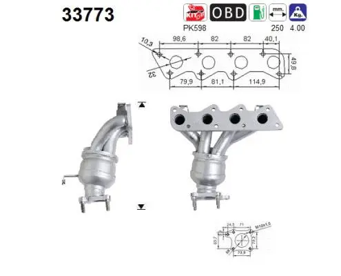 Catalytic Converter (33773)