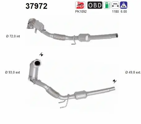 Catalytic Converter (37972)