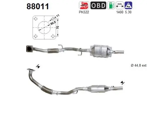 Catalytic Converter (88011)