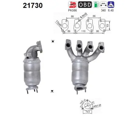 Catalytic Converter (21730)