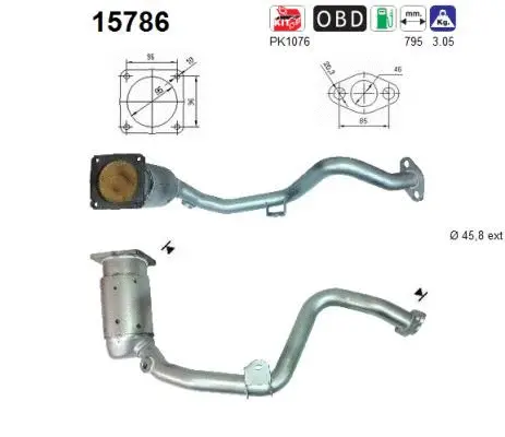 Catalytic Converter (15786)