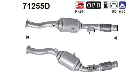 Catalytic Converter (71255D)