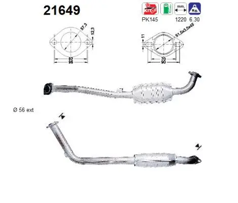 Catalytic Converter (21649)