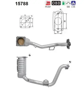 Catalytic Converter (15788)