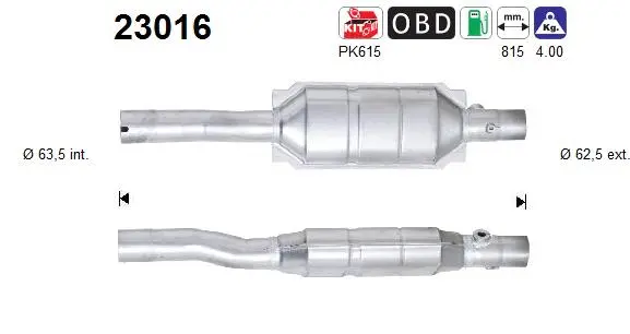 Catalytic Converter (23016)