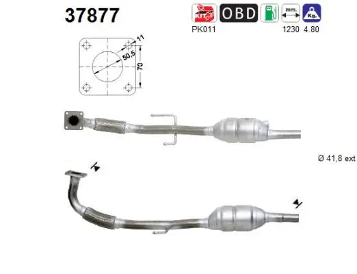 Catalytic Converter (37877)