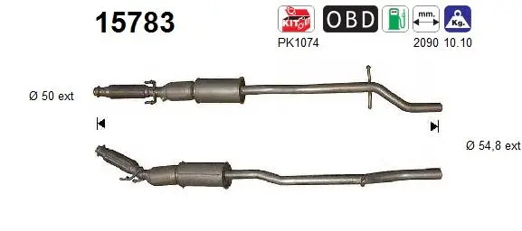 Catalytic Converter (15783)