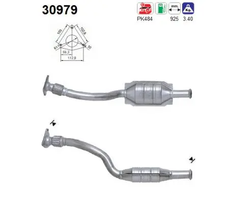Catalytic Converter (30979)