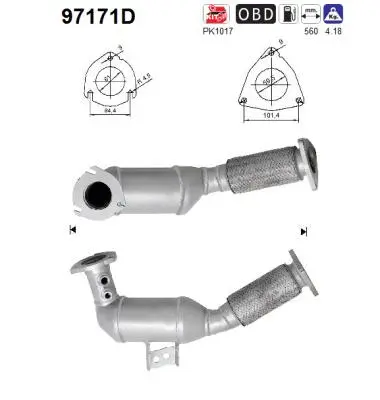 Catalytic Converter (97171D)