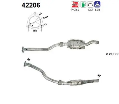 Catalytic Converter (42206)