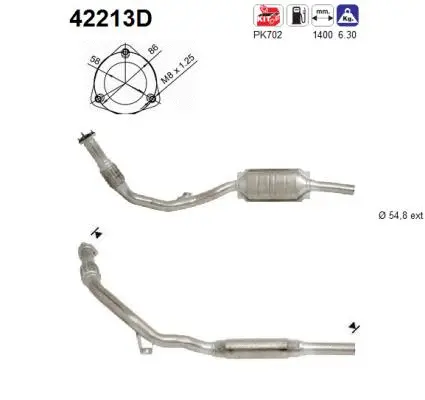 Catalytic Converter (42213D)