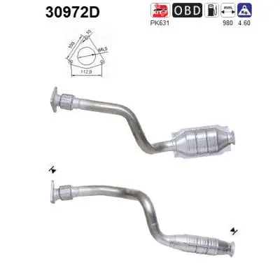 Catalytic Converter (30972D)