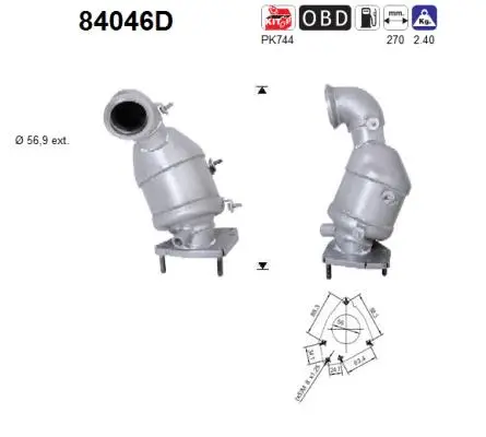 Catalytic Converter (84046D)