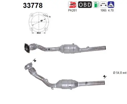 Catalytic Converter (33778)