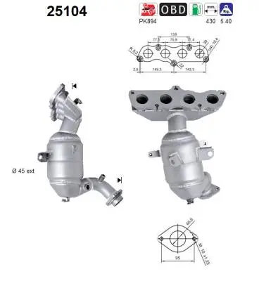 Catalytic Converter (25104)