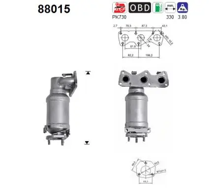 Catalytic Converter (88015)