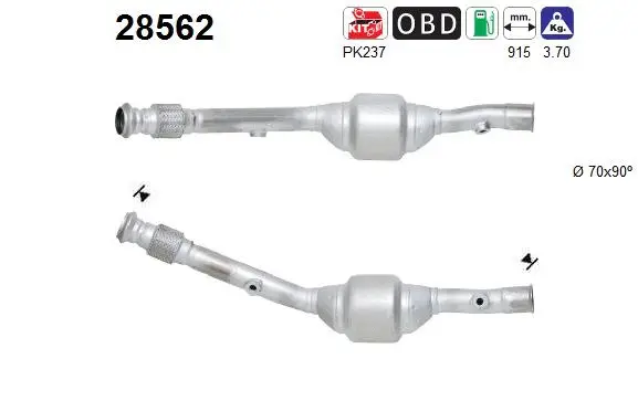 Catalytic Converter (28562)