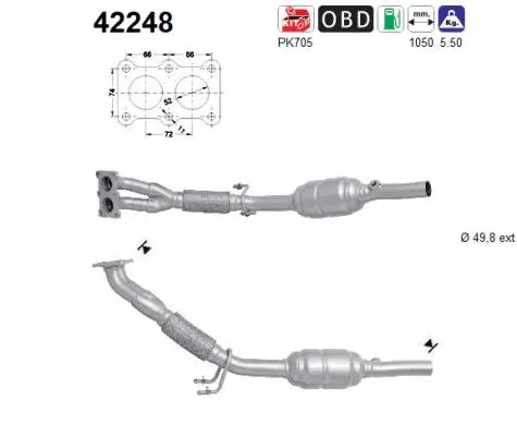 Catalytic Converter (42248)