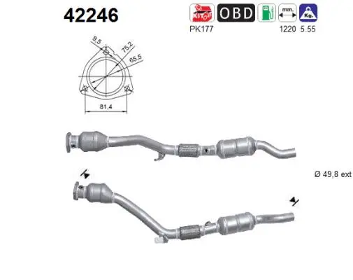 Catalytic Converter (42246)