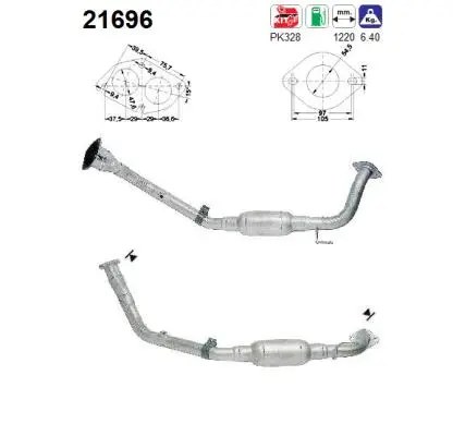 Catalytic Converter (21696)