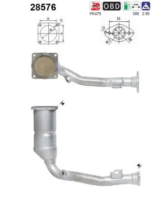 Catalytic Converter (28576)
