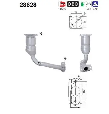 Catalytic Converter (28628)
