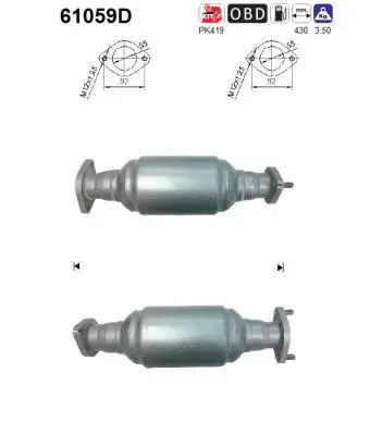 Catalytic Converter (61059D)