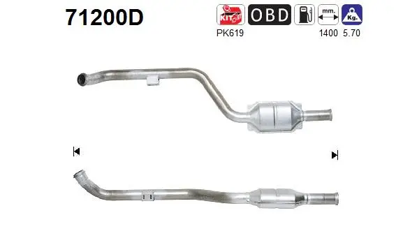 Catalytic Converter (71200D)