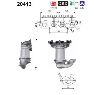 Catalytic Converter (20413)