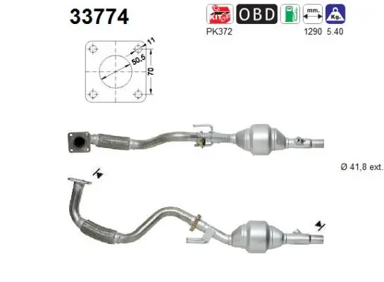 Catalytic Converter (33774)