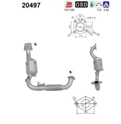 Catalytic Converter (20497)