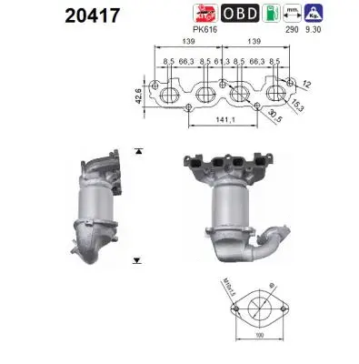 Catalytic Converter (20417)