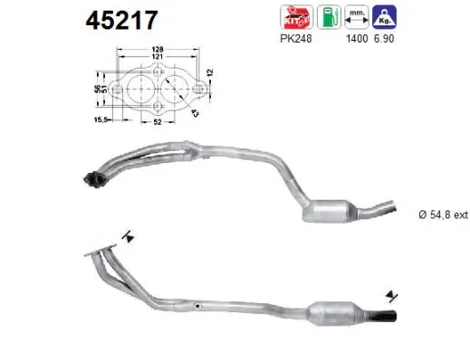 Catalytic Converter (45217)