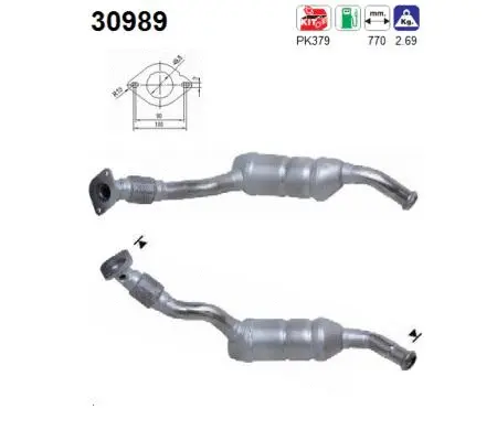 Catalytic Converter (30989)