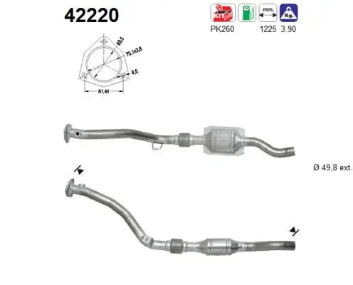 Catalytic Converter (42220)