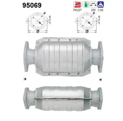 Catalytic Converter (95069)