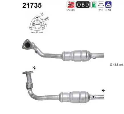 Catalytic Converter (21735)