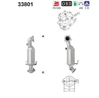 Catalytic Converter (33801)