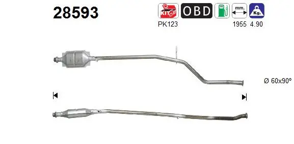 Catalytic Converter (28593)