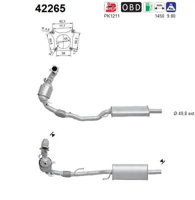 Catalytic Converter (42265)