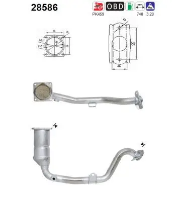 Catalytic Converter (28586)