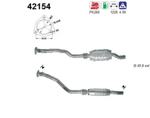 Catalytic Converter (42154)
