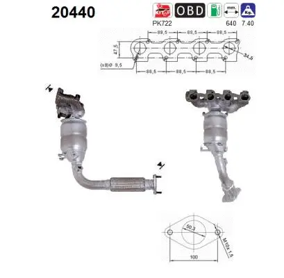 Catalytic Converter (20440)