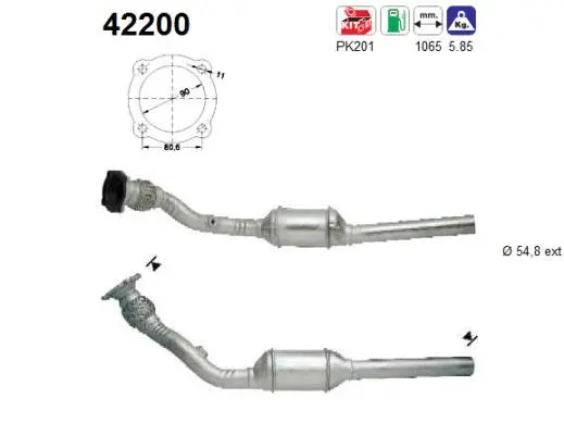 Catalytic Converter (42200)