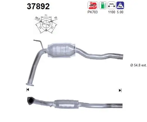 Catalytic Converter (37892)