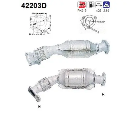 Catalytic Converter (42203D)