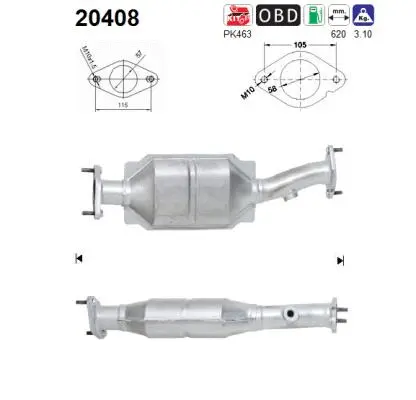 Catalytic Converter (20408)