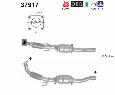 Catalytic Converter (37917)